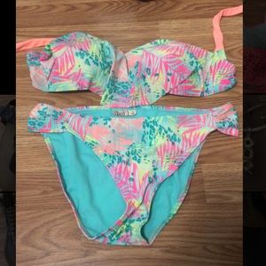 SO swimsuit. XL bottom, L top